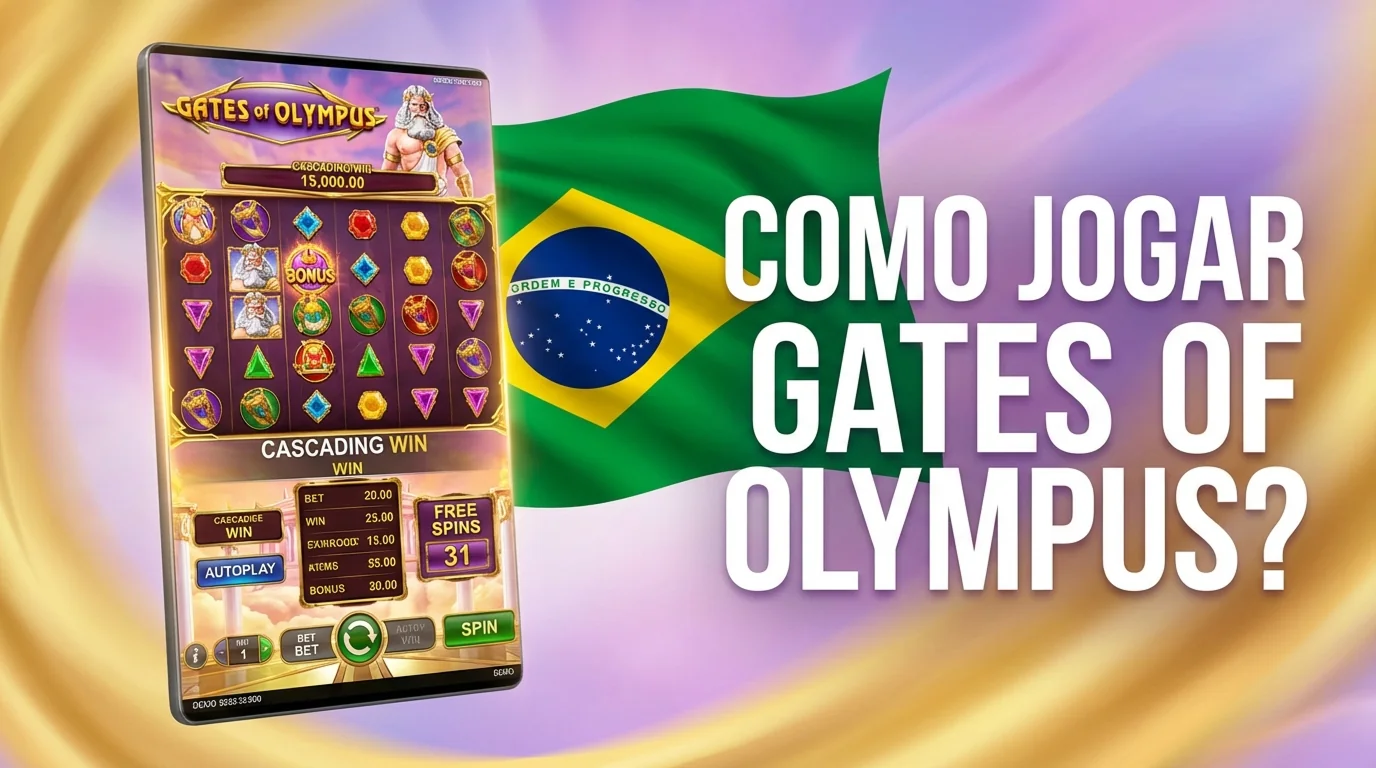 Como jogar Gates of Olympus Brasil guia do jogo slot online