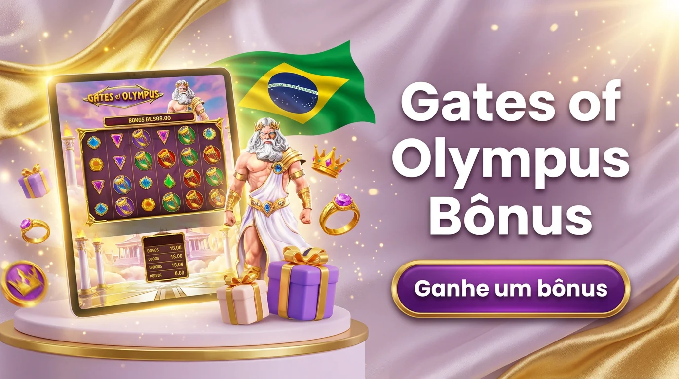 Melhores bônus de Gates of Olympus no Brasil.