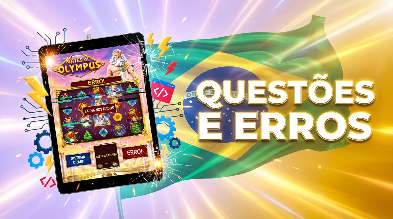 Gates of Olympus Brasil solução de erros e falhas no jogo slot