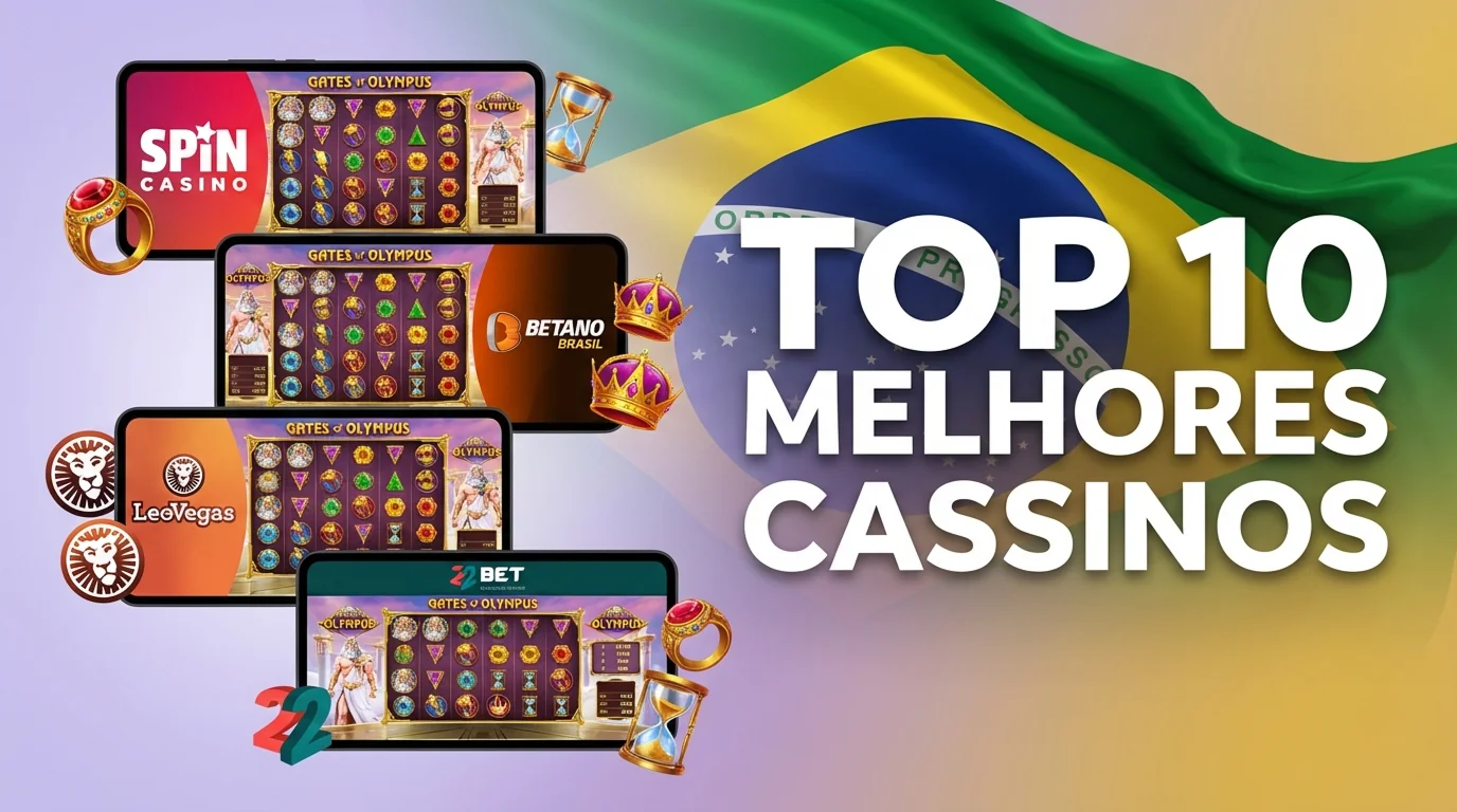 Melhores cassinos online no Brasil com Gates of Olympus slot